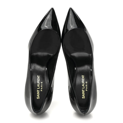 Saint Laurent Patent Opyum 85 Pumps 38 Black 2 of 10