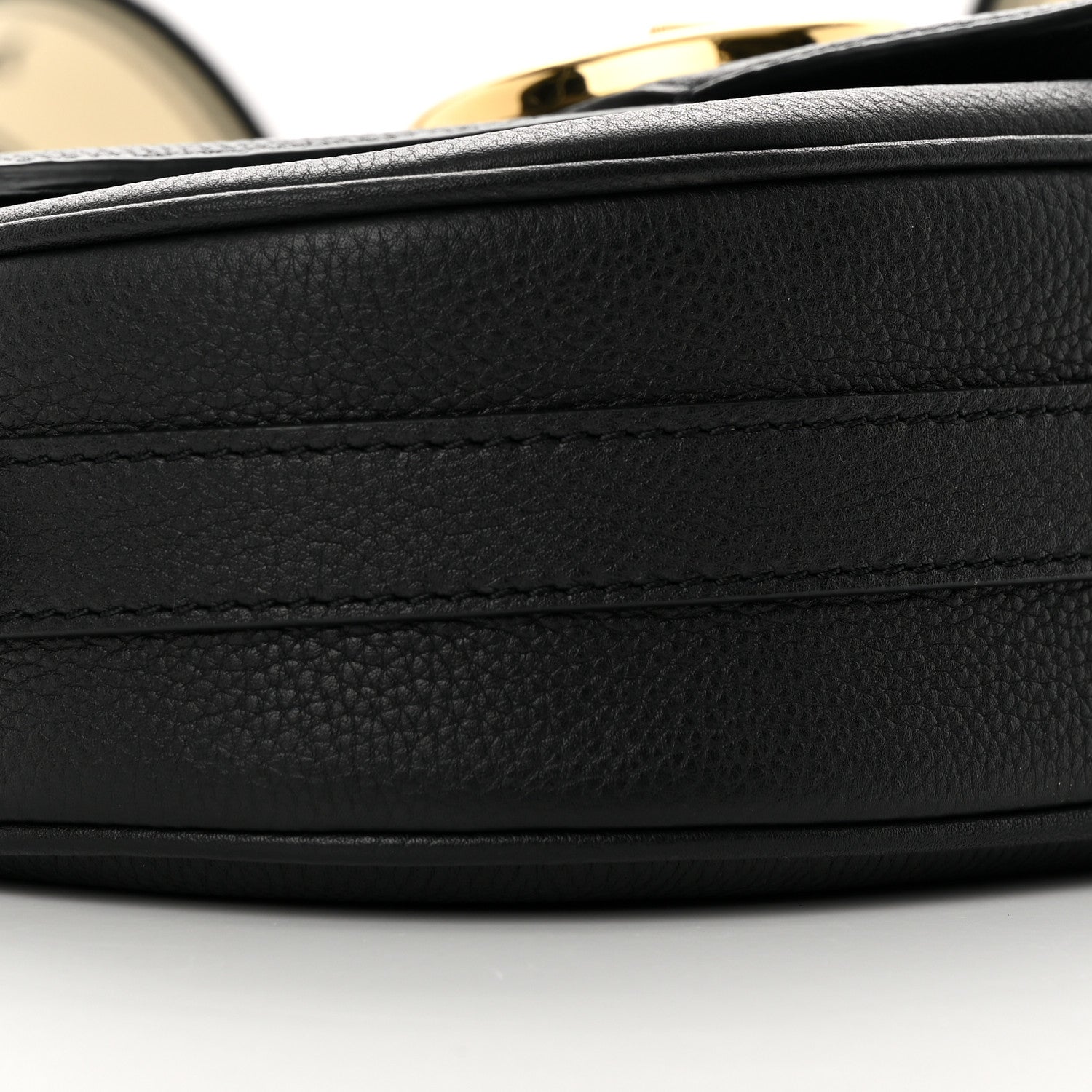 Louis Vuitton Grained Calfskin LV Pont 9 Soft MM Black 8 of 12