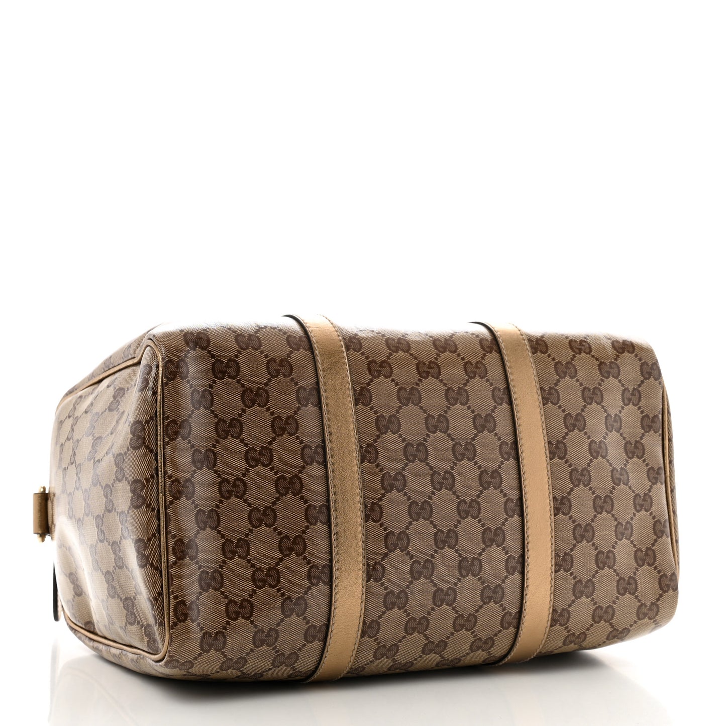 Crystal Monogram Medium Joy Boston Bronze
