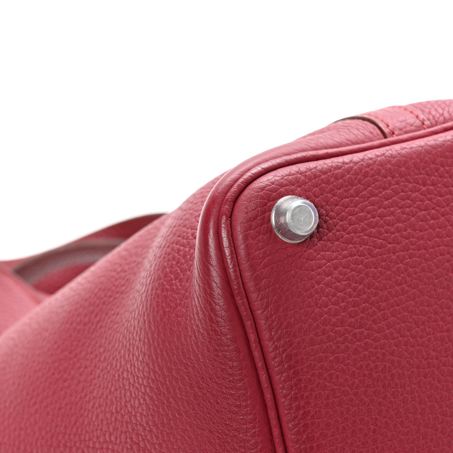 Hermes Taurillon Clemence Picotin Lock 18 PM Rouge Grenat 8 of 11