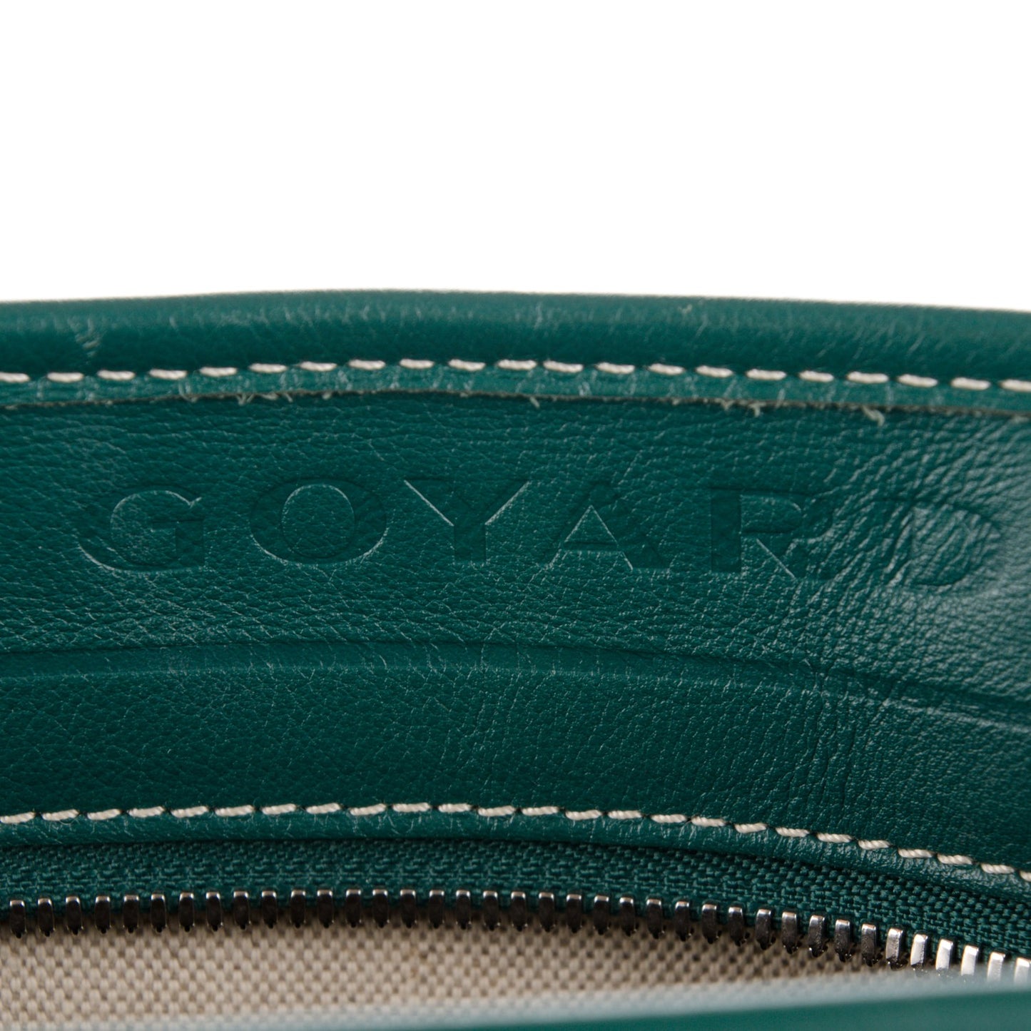 Goyardine Marquises Tote Green