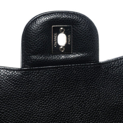 Chanel Caviar Jumbo Single Flap Black 7 of 8