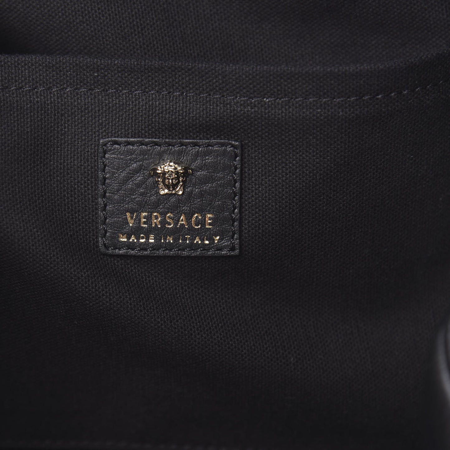 Grained Calfskin Palazzo Bowler Black