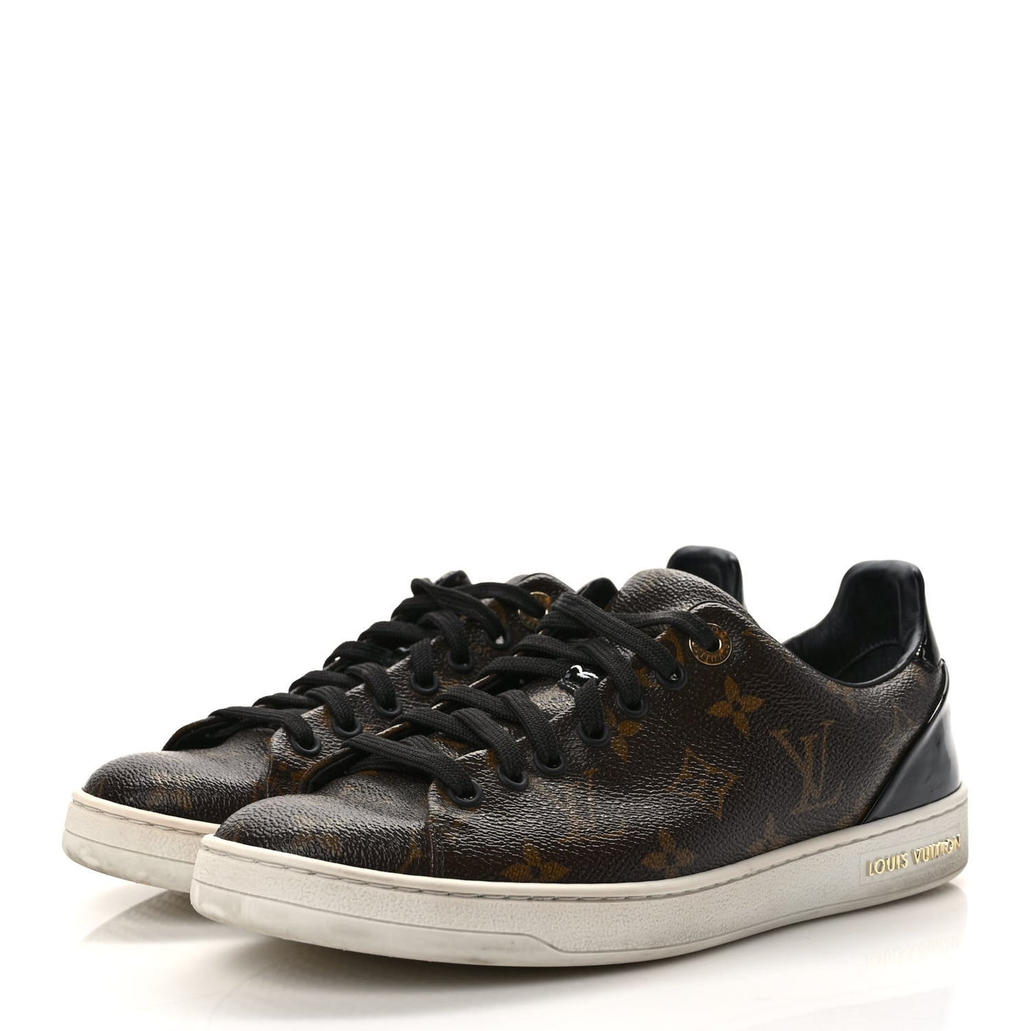 Patent Monogram Frontrow Sneakers 37.5