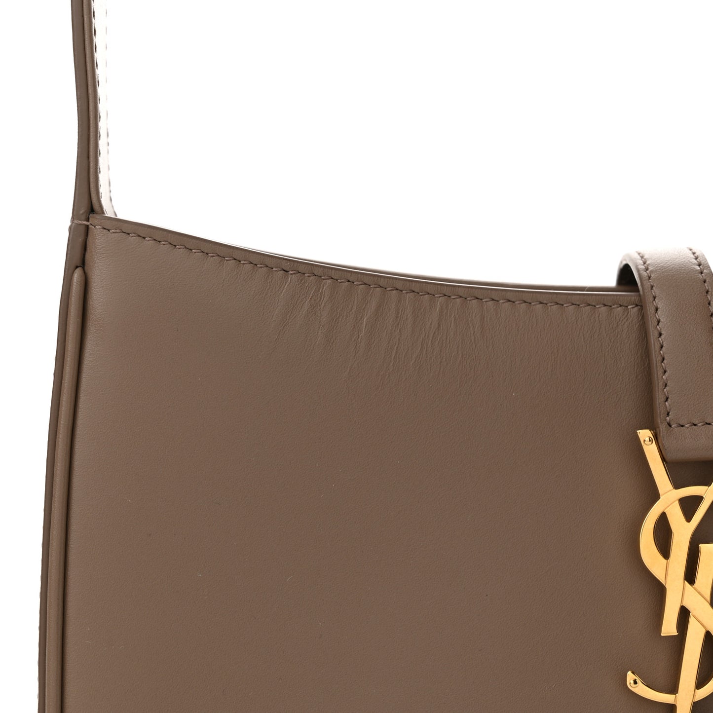 Smooth Calfskin Le 5 A 7 Hobo Taupe