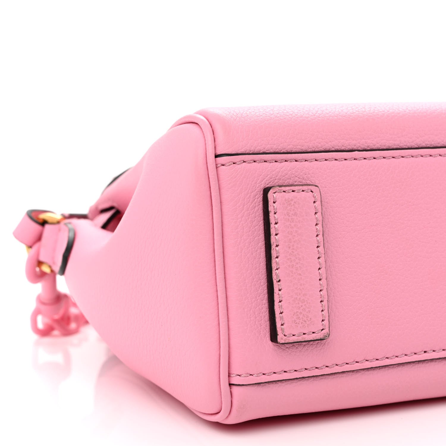 Versace Grained Calfskin Small La Medusa Top Handle Bag Pink 9 of 11