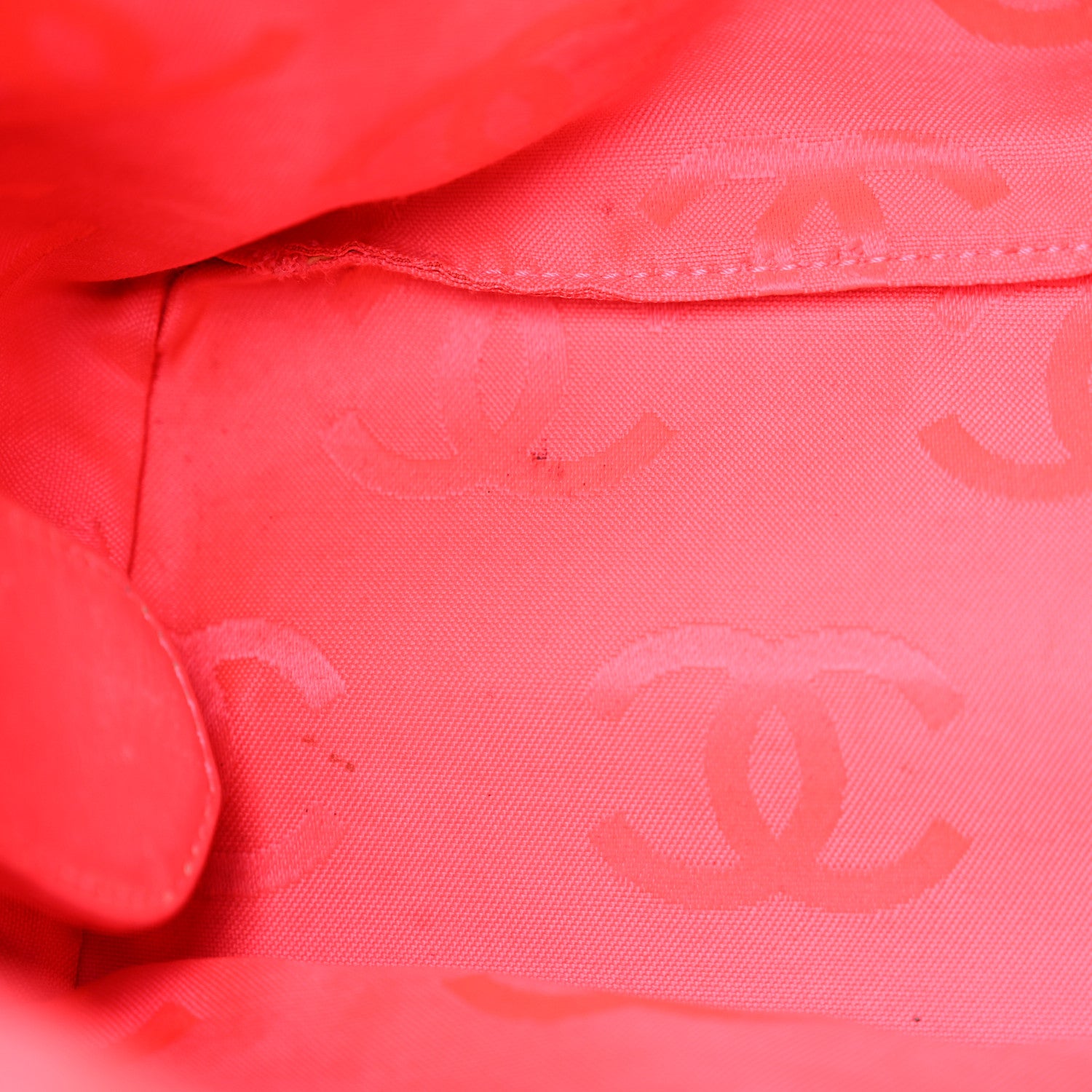 Chanel Calfskin Quilted Medium Cambon Tote White Black 11 of 15