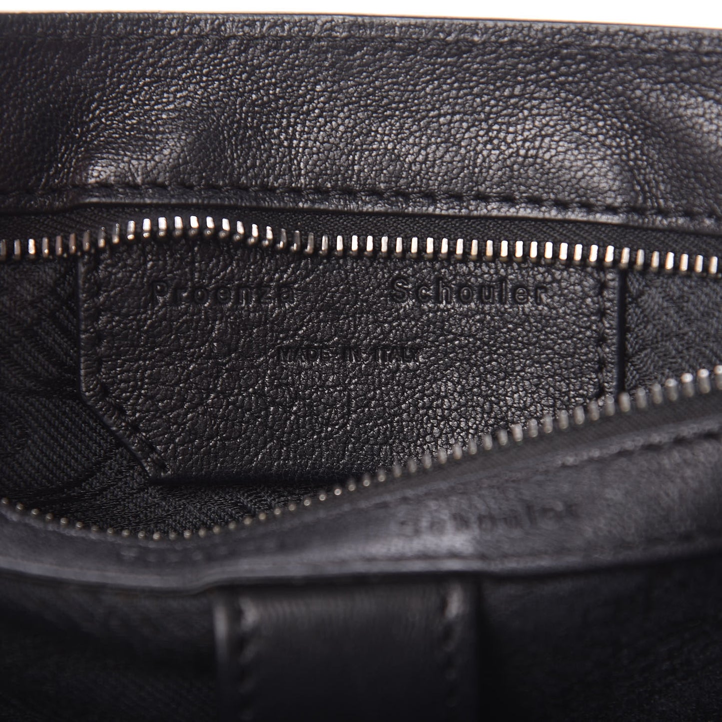 Lambskin Medium PS1 Satchel Black