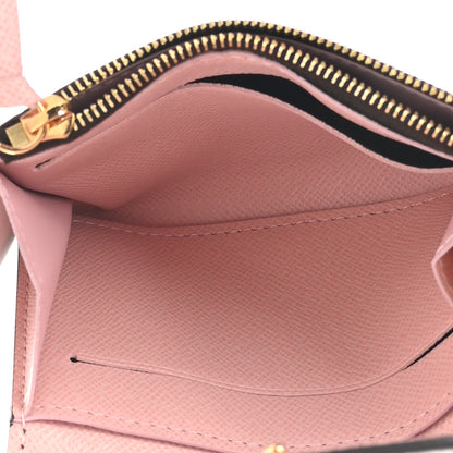 Louis Vuitton Monogram Rosalie Coin Purse Rose Ballerine 5 of 8