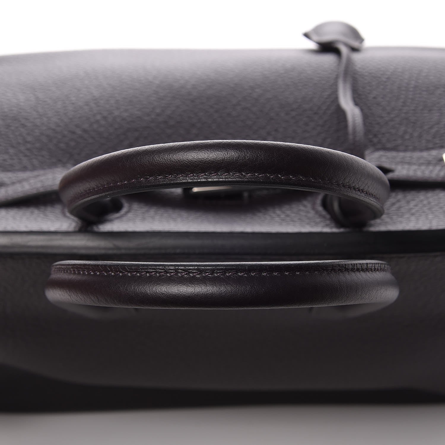 Hermes Taurillon Clemence Birkin 35 Prunoir 23 of 31