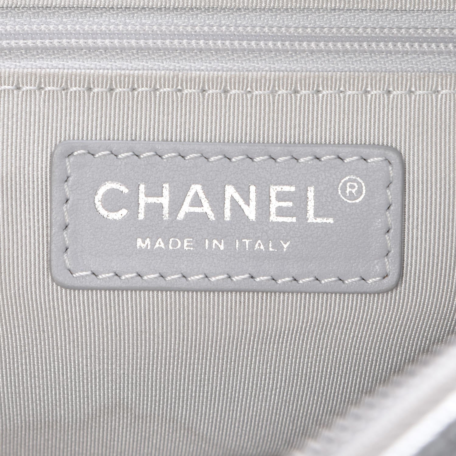 Chanel Metallic Calfskin Quilted Medium Casual Rock Flap Silver 6 of 7