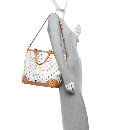 Louis Vuitton Monogram Multicolor Sharleen GM White 2 of 10