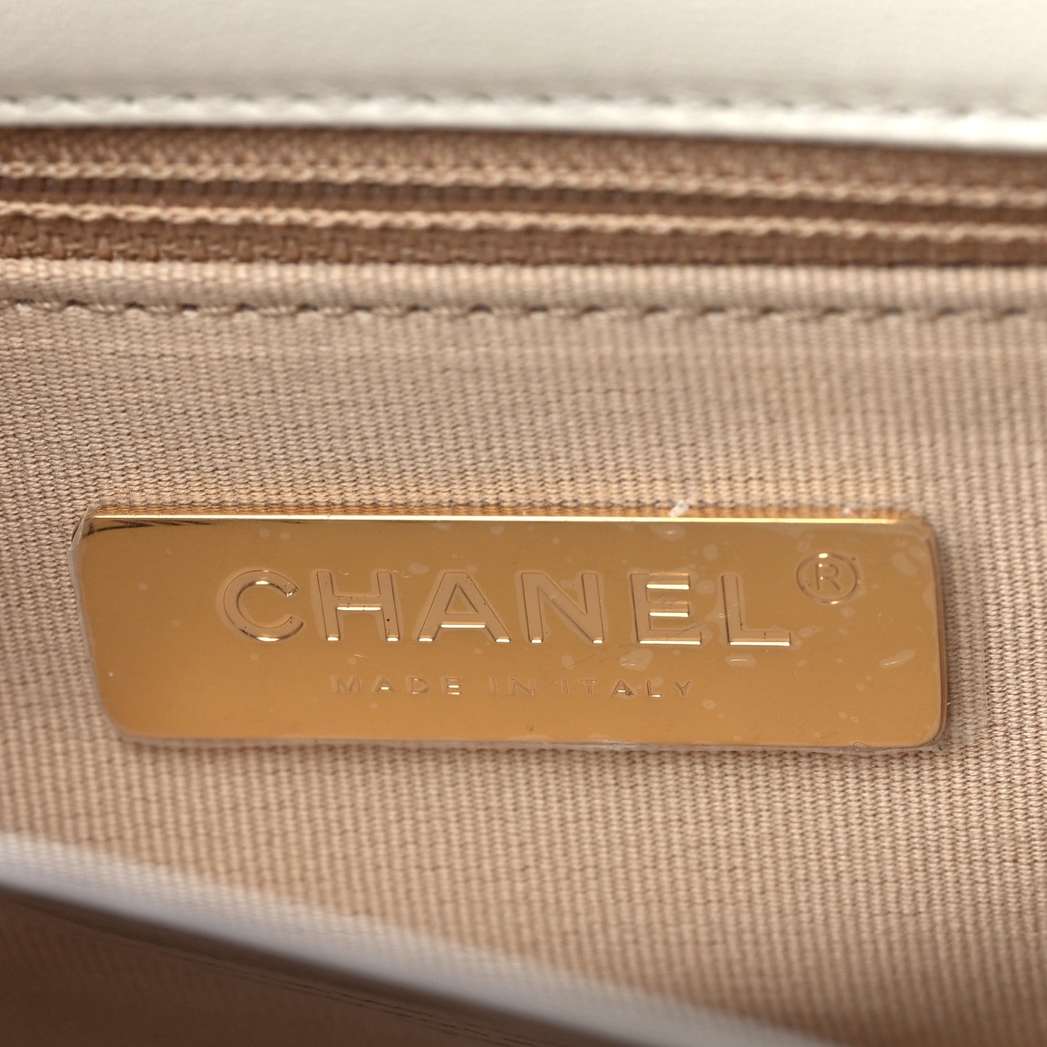 Chanel Lambskin Quilted Large Chanel 19 Flap White 6 of 10
