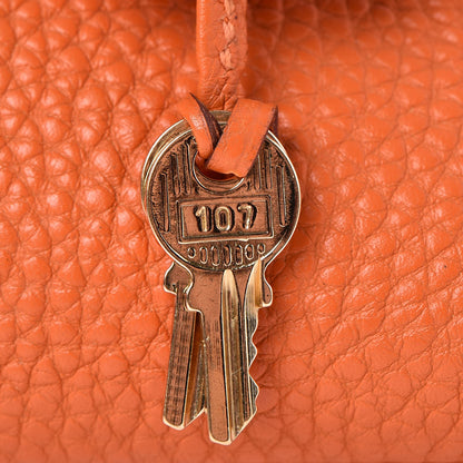 Hermes Togo Birkin 25 Orange 23 of 33