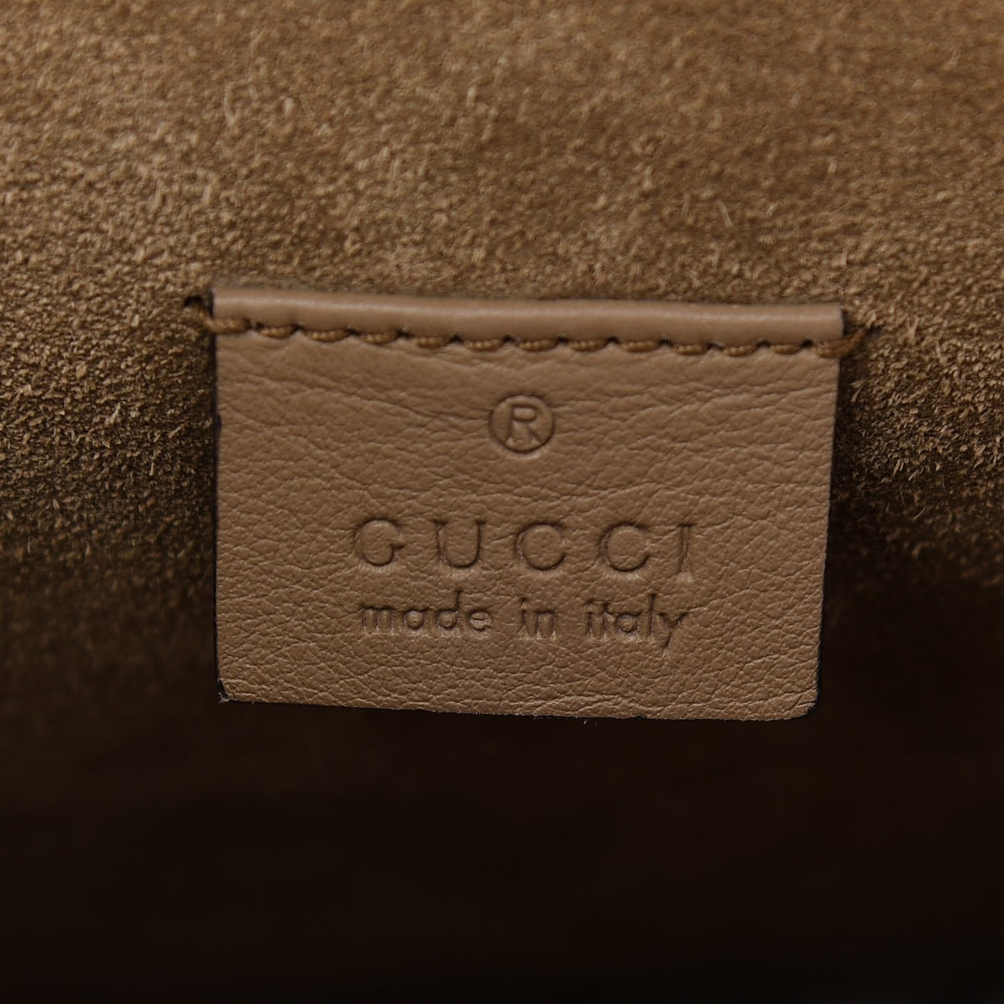 GG Supreme Monogram Medium Dionysus Shoulder Bag Taupe