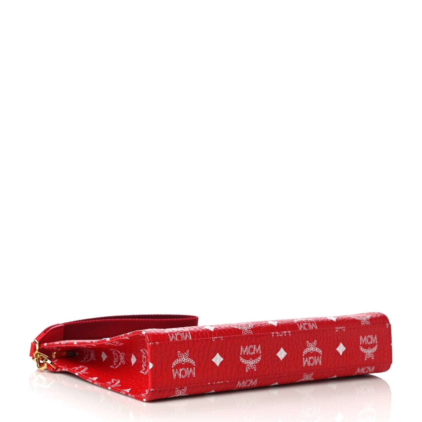 Visetos Year Of The Ox Medium Standing Wristlet Zip Pouch Viva Red