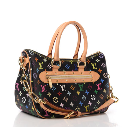Louis Vuitton Monogram Multicolor Rita Black 3 of 9