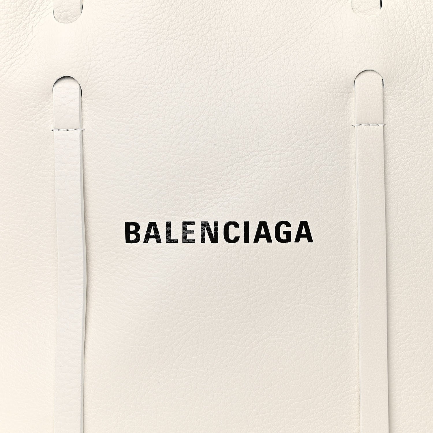 Balenciaga Smooth Calfskin Double Sided Small Everyday Tote Optic White Black 8 of 11