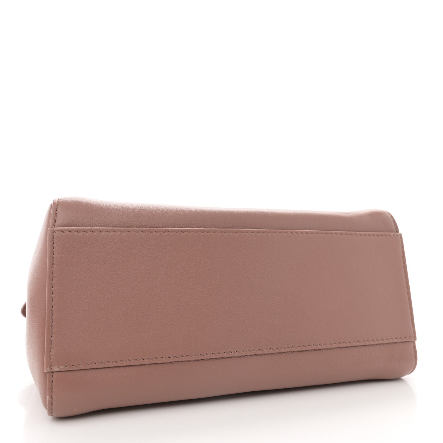 Fendi Nappa Colorblock Mini Peekaboo Iconic Satchel English Rose Plaster Oxigen 3 of 10