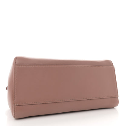 Fendi Nappa Colorblock Mini Peekaboo Iconic Satchel English Rose Plaster Oxigen 3 of 10