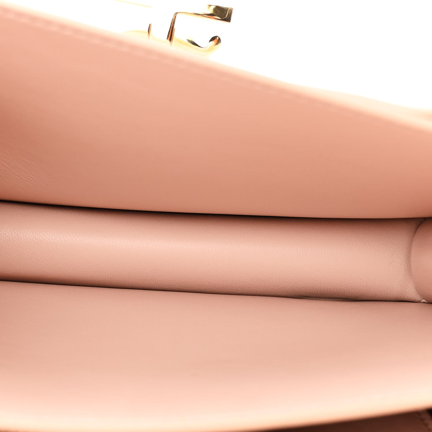 Calfskin Small TB Bag Rose Beige