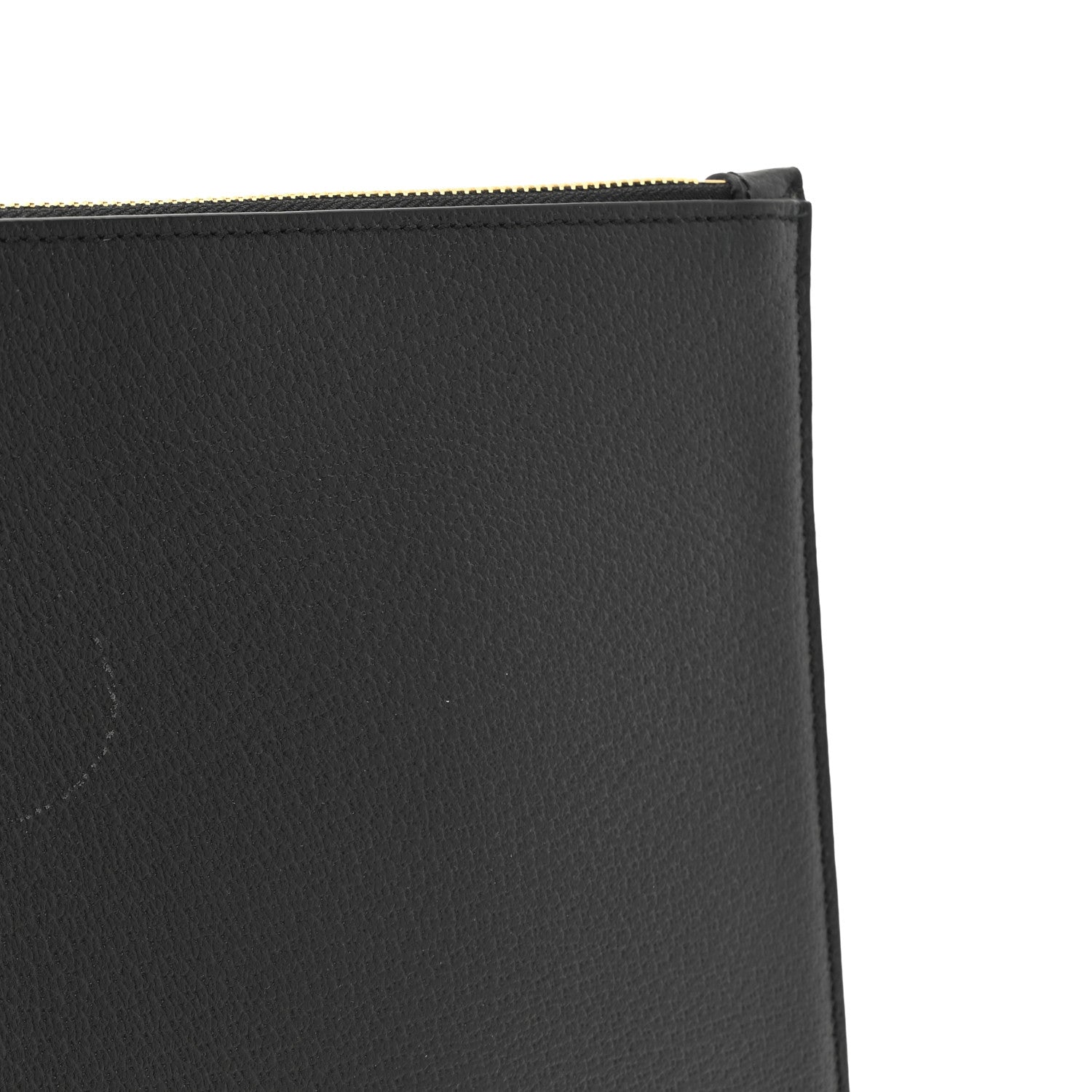Gucci Calfskin Horsebit 1955 Wristlet Pouch Black 10 of 10