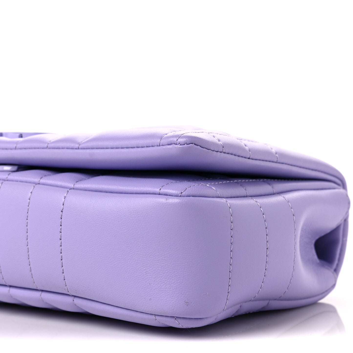 Lambskin Quilted Small Lola Bag Soft Violet