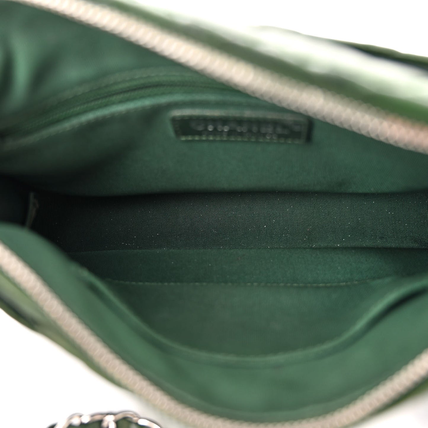 Aged Calfskin Quilted Working Vibe Camera Case Khaki