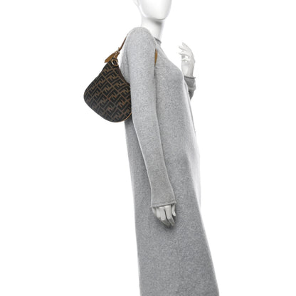 Fendi Zucca Small Oyster Tobacco Beige 2 of 15