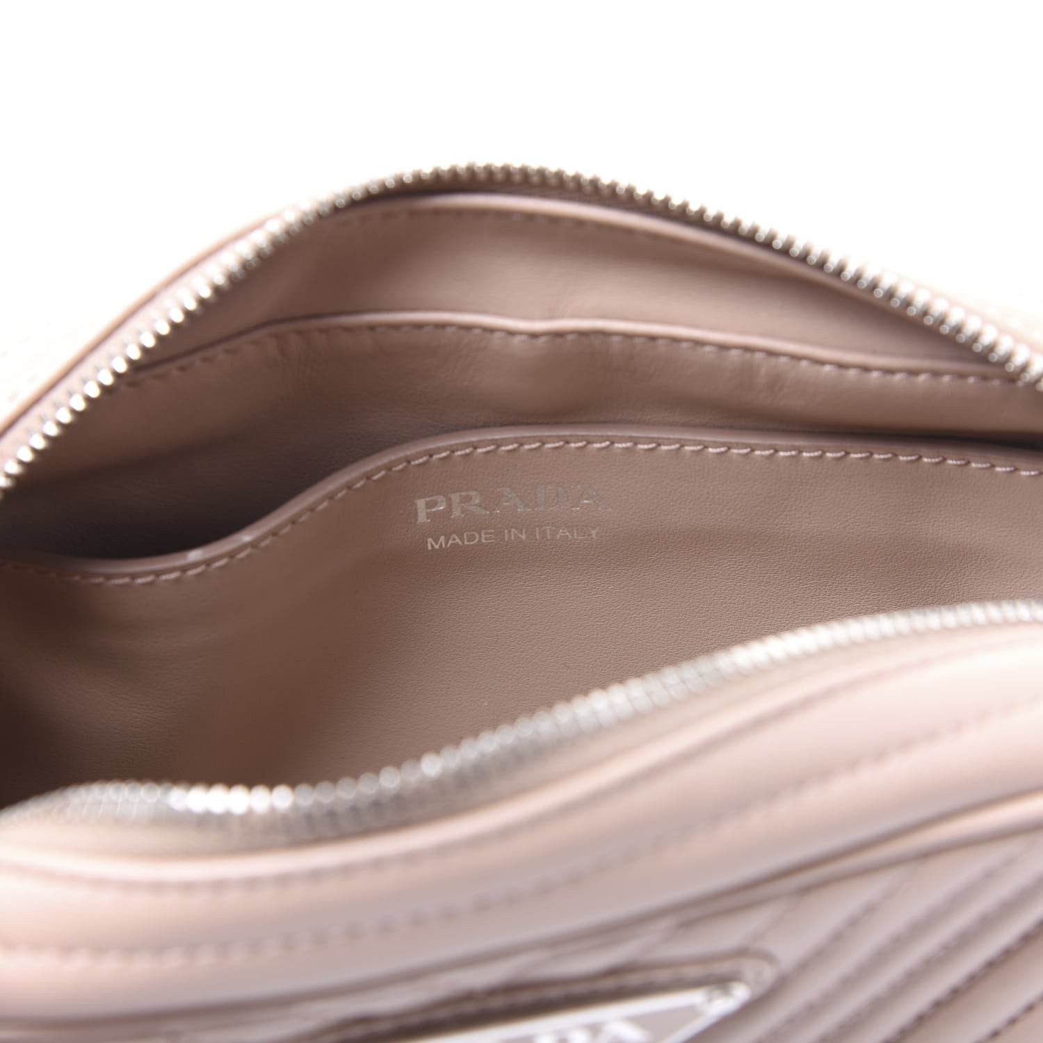 Prada Nappa Impunture Diagramme Crossbody Cipria 5 of 8