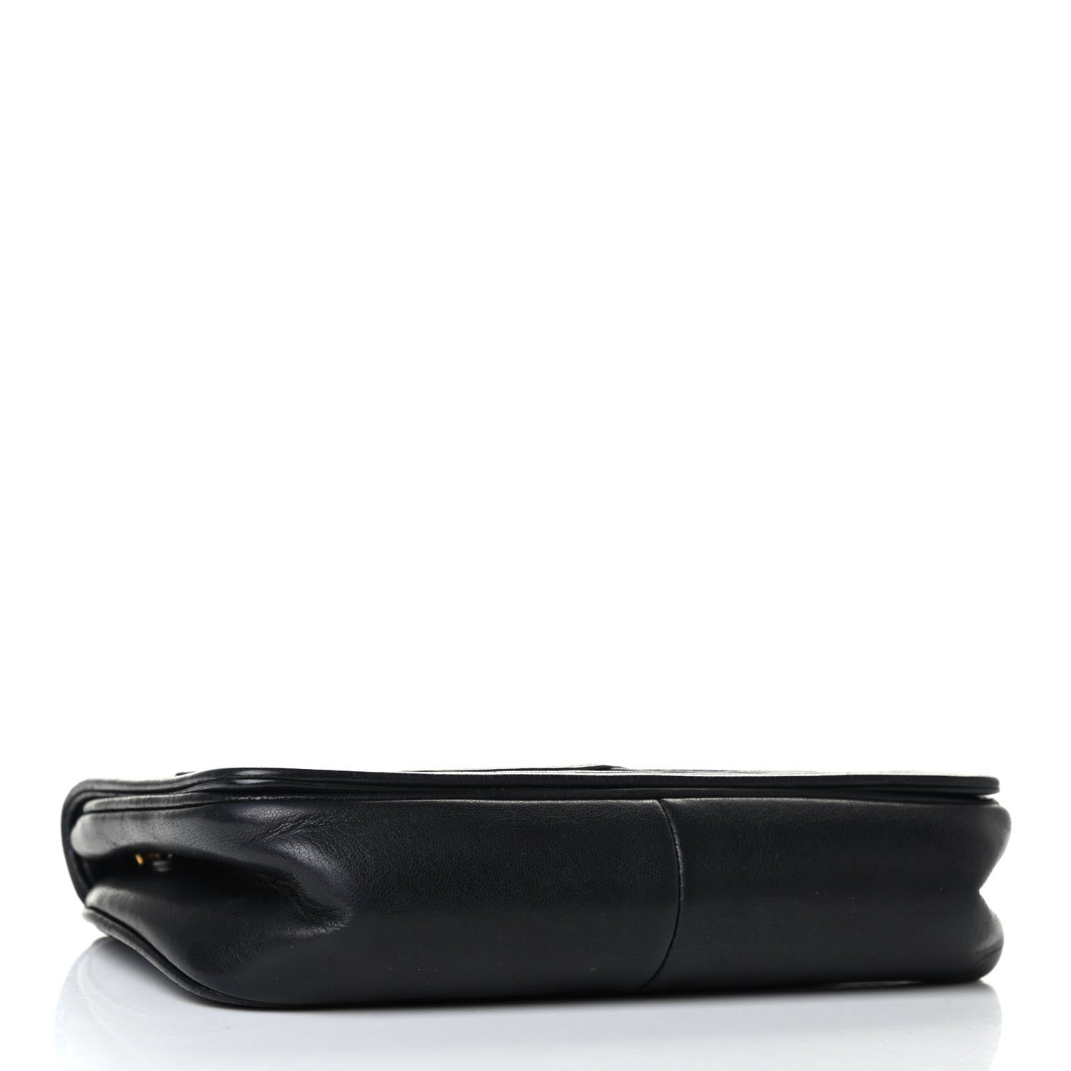 Chanel Lambskin CC Shoulder Flap Bag Black 3 of 4