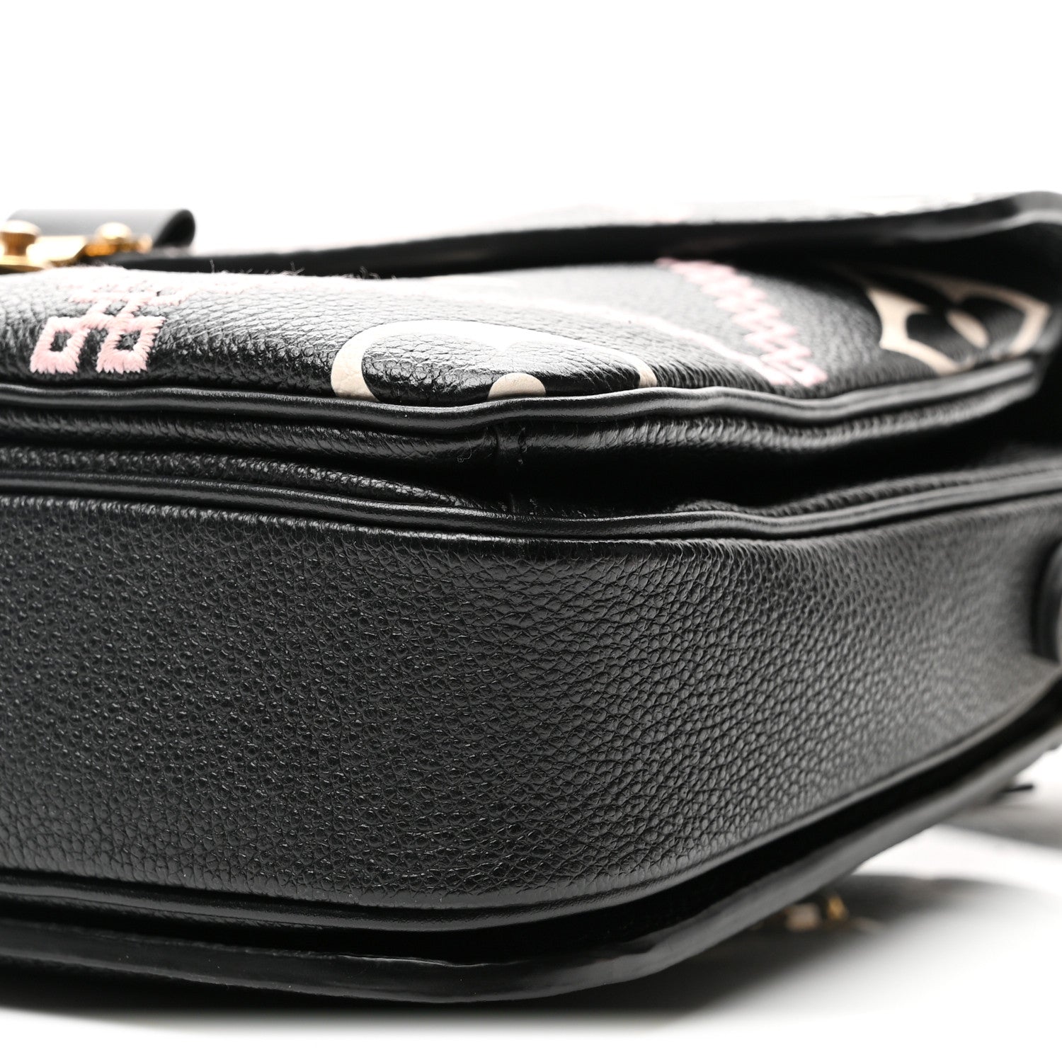 Louis Vuitton Empreinte Monogram Giant Broderies Pochette Metis Black 9 of 9