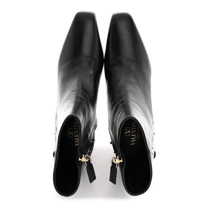 Valentino Garavani Nappa Rockstud 40mm Ankle Boots 37 Black 2 of 10