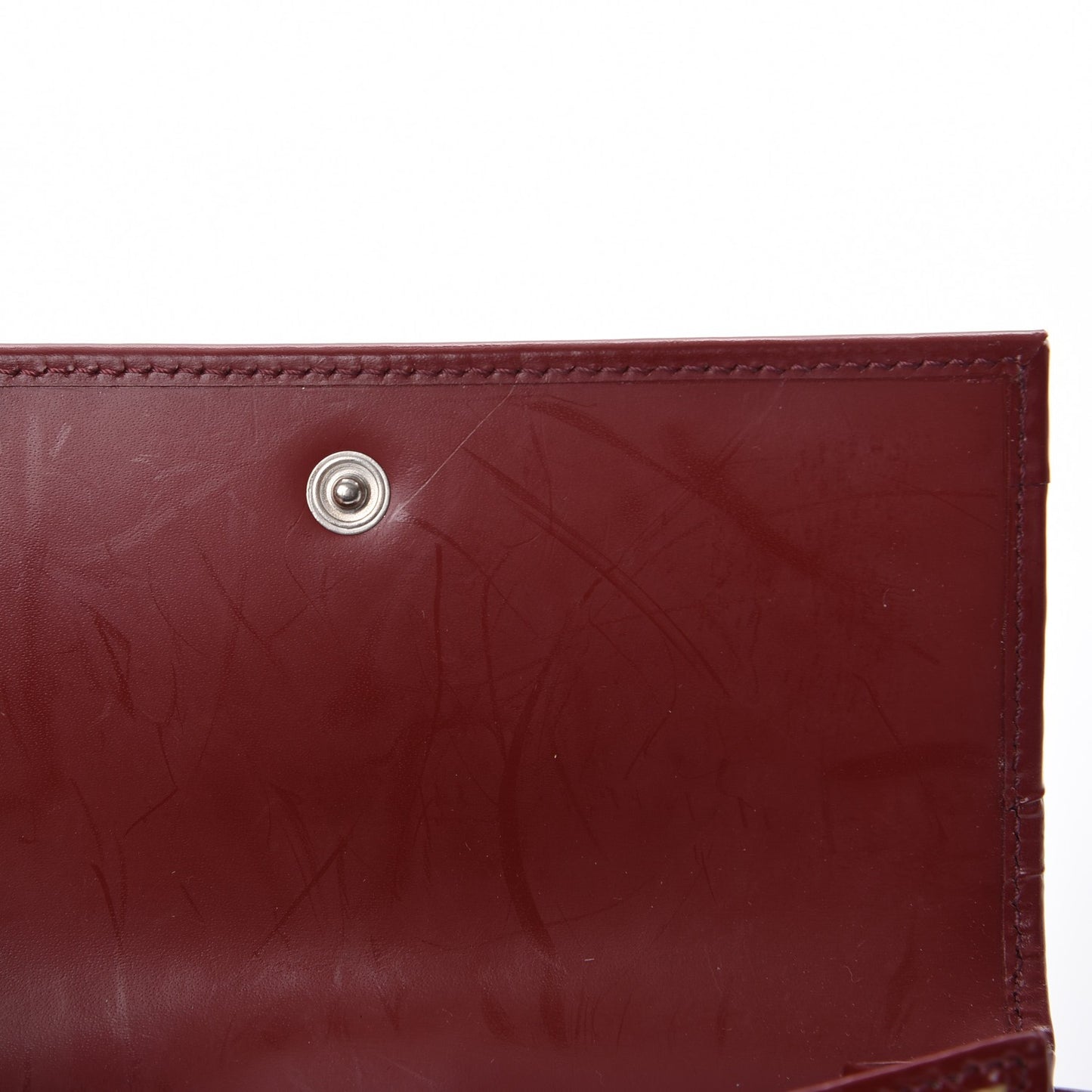 Haymarket Check Compact Wallet Red