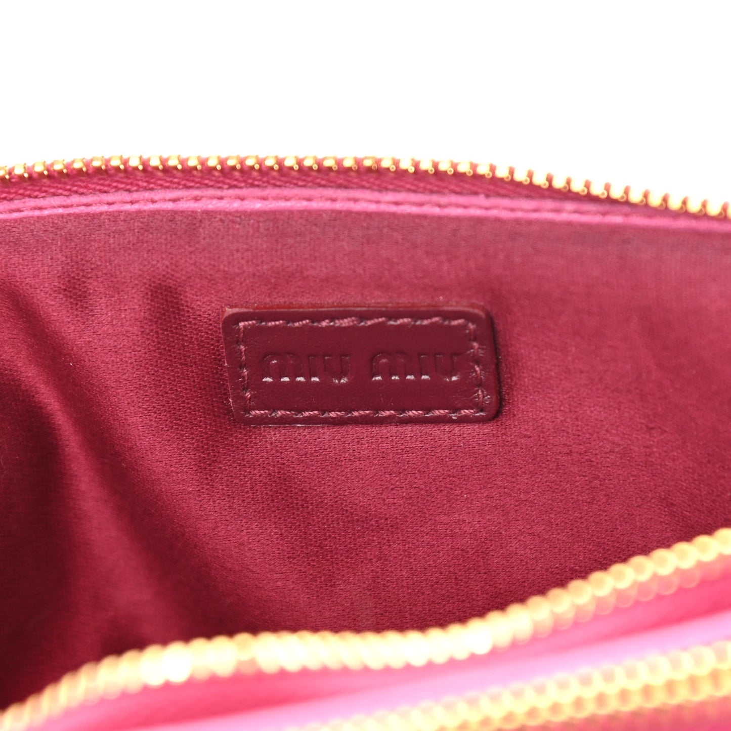 Nappa Matelasse Double Zip Chain Shoulder Bag Loto