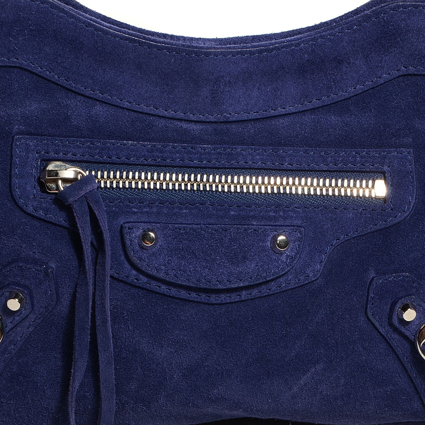 Baby Daim Suede Classic Hardware Hip Bleu Nuit