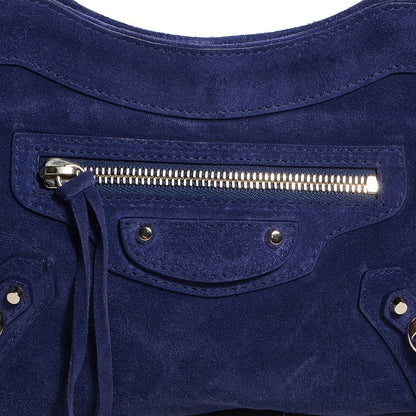 Balenciaga Baby Daim Suede Classic Hardware Hip Bleu Nuit 9 of 9