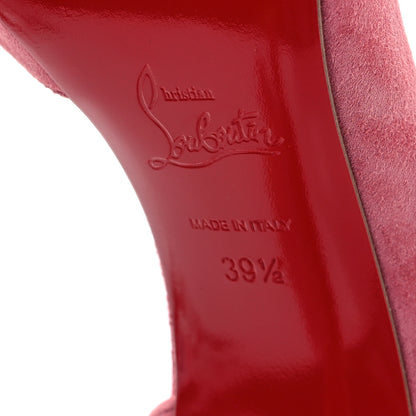 Christian Louboutin Veau Velour Iriza 100 Pumps 39.5 Milady 7 of 9