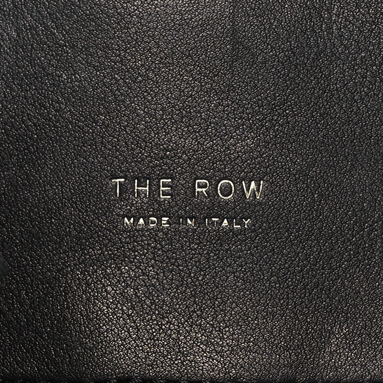 The Row THE ROW Polished Saddle Calfskin Soft Margaux 15 Black 6 of 8