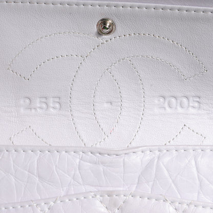 Chanel Aged Calfskin 50th Anniversary 2.55 Reissue 225 Flap White 6 of 8