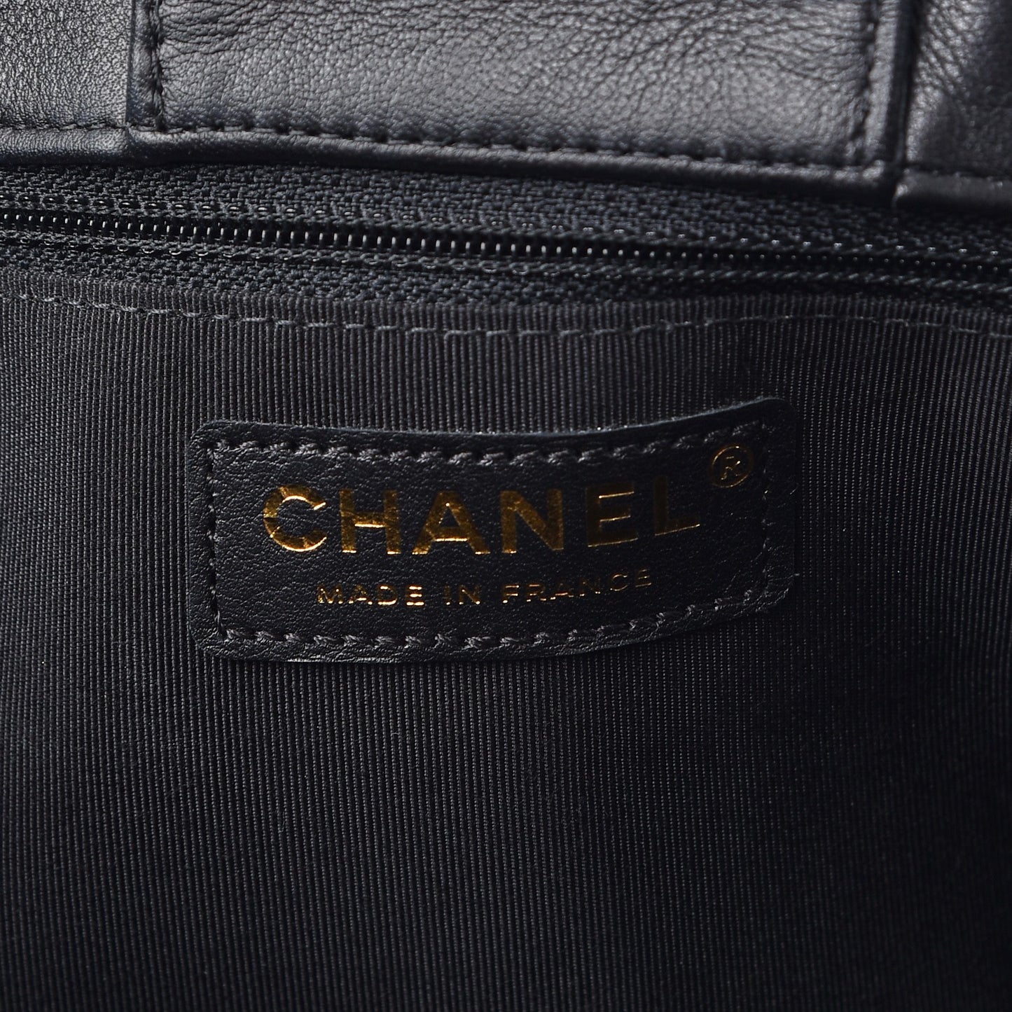 Calfskin Quilted Timeless Tote Black