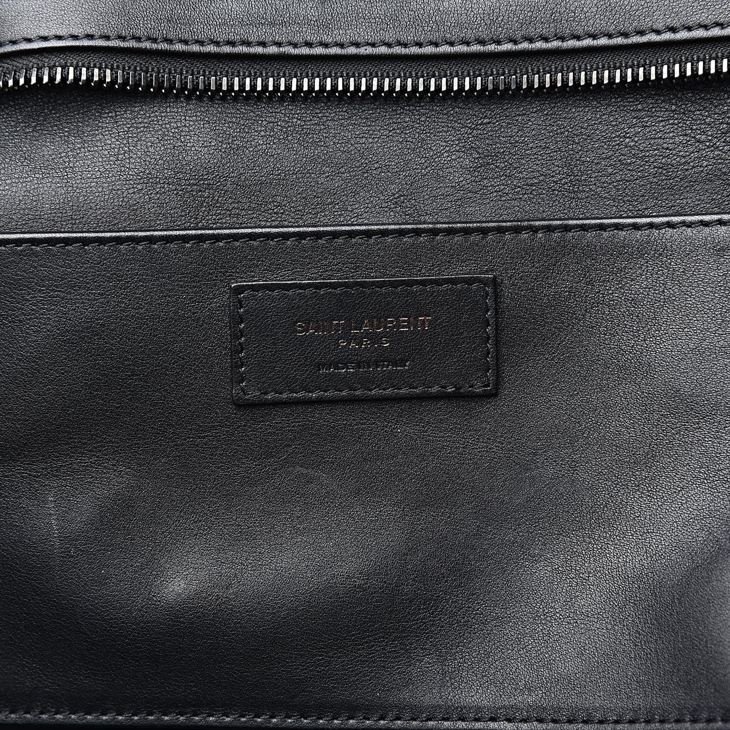 Smooth Calfskin Crocodile Embossed Small Monogram Downtown Cabas Black