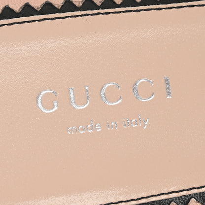 Gucci Malaga Kid Interlocking G Studs 25/85mm Platform Sandals 39.5 Perfect Pink 8 of 10