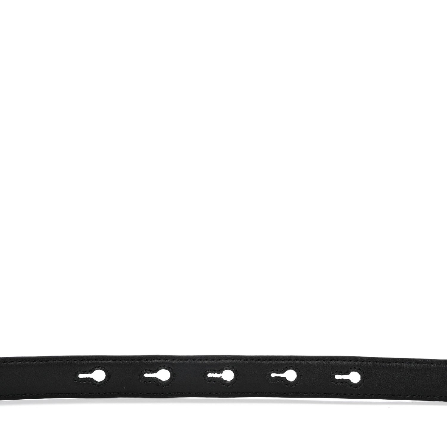 Fendi Vitello Cruise FF Diamonds 20mm Belt 90 36 Black 6 of 9