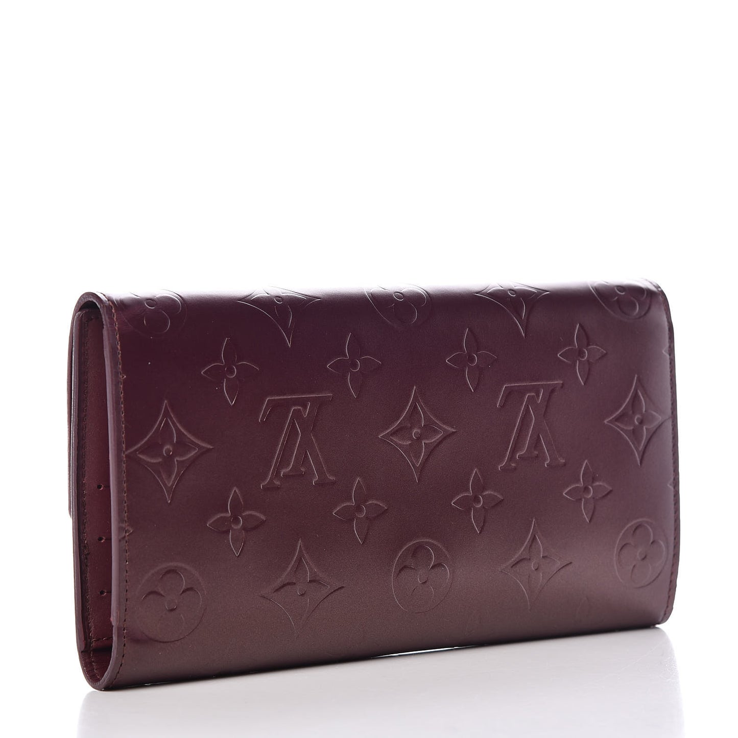 Mat Monogram Sarah Wallet Violet