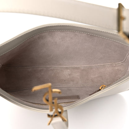 Saint Laurent Smooth Calfskin Le 5 A 7 Hobo Crema Soft 5 of 12