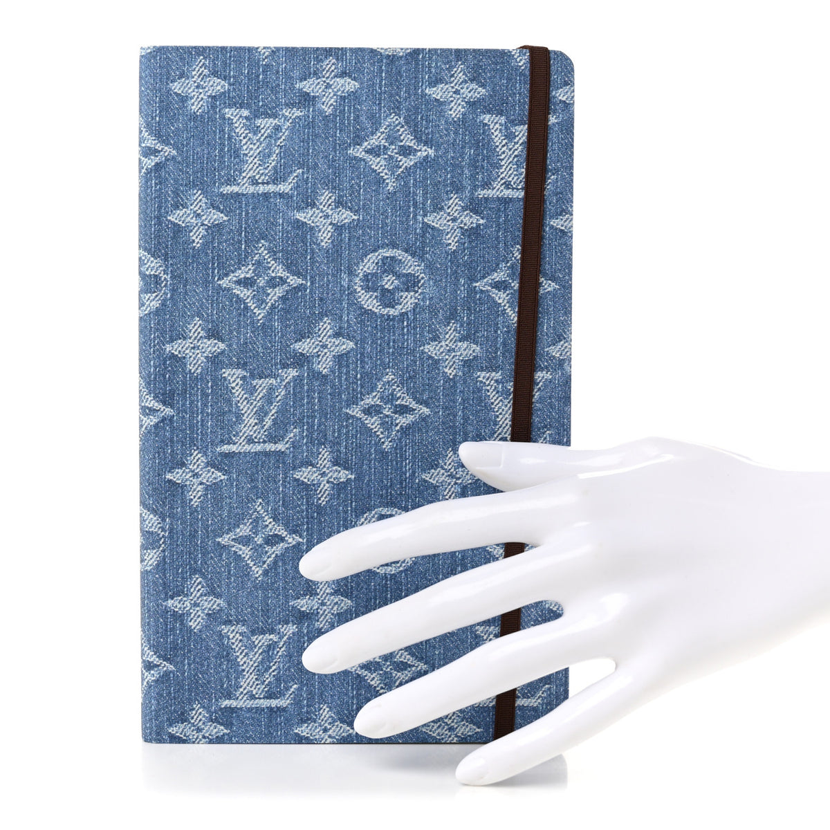 Denim Monogram Jane Notebook MM