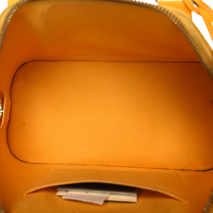 Louis Vuitton Vernis Alma BB Jaune Passion 4 of 9