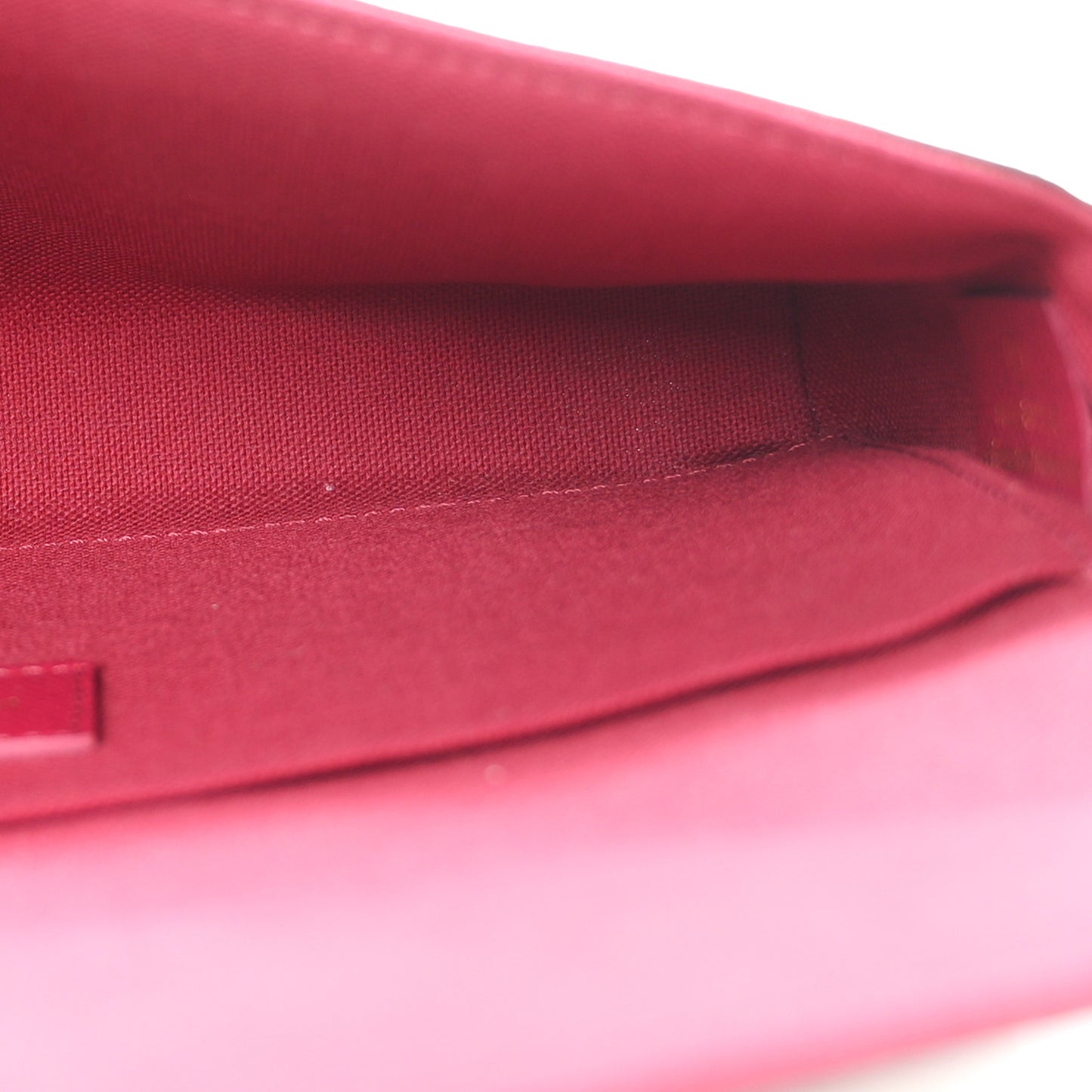 Monogram Pochette Felicie Chain Wallet Fuchsia