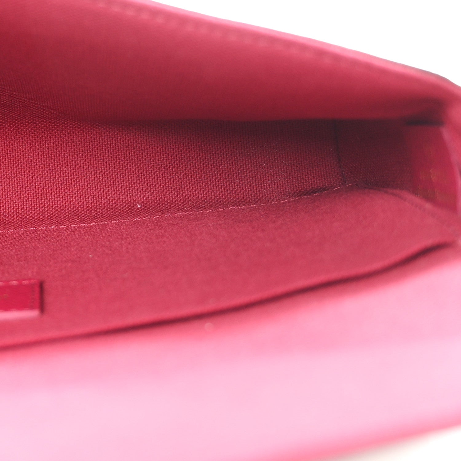 Louis Vuitton Monogram Pochette Felicie Chain Wallet Fuchsia 6 of 12